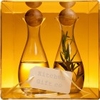 SAGAFORM OIL & VINEGAR BOTTLES WITH OAK STOPPER