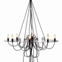 Spaghetti Princess chandelier