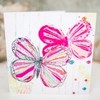 Textured Butterflies Card