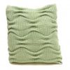 Textured Knit Cushion in Spring Green