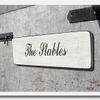 The Stables - large Personalised Vintage Distressed Shabby Chic Handmade Wooden Sign