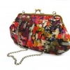 Wool Rainbow Cells Evening Bag