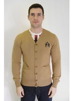 Crest Cardigan Caramel