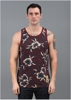 Dark Aloha Tank Top - Slate