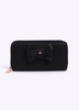 Foglio Bow Purse - Black