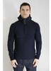 Hooded Half Zip Sweater