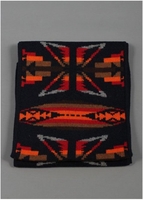 Navajo Print Scarf Navy