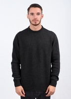 Patch Crew Jumper - Charcoal