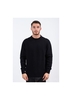 Patch Crew Jumper - Navy