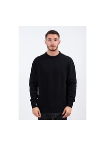 Patch Crew Jumper - Navy