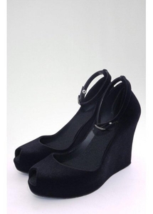 Patchuli 2 Flock Shoes Black