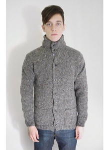 Sly Wool Cardigan Dark Grey