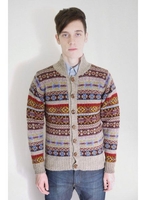 Stephen Wool Cardigan Light Brown