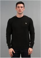 Zebra Crew Jumper Trim Black