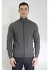 Zeen Zip Top Grey