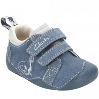 Clarks Saurus Boy Velcro Fastening Boys Prewalkers