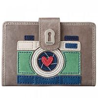 Fossil Ruby Leather Vintage-Inspired Purse