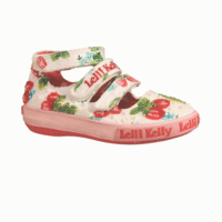Lelli Kelly Strawberry 3 Velcro Canvas Shoe 7106
