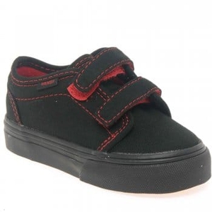 Vans Vans Toddlers Black Velcro Boys Shoes
