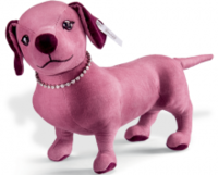 Steiff Dachshund Romeo - with SWAROVSKI Necklace