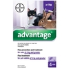 Advantage 80 Spot On for Large Cats & Pet Rabbits - 4 Pipettes