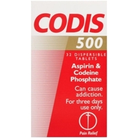 Codis 500 Dispersible Tablets 32s