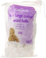 Cottontails Soft Large Cotton Wool Balls 100s