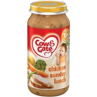 Cow & Gate Chicken Sunday Lunch 10+ Months 6x250g