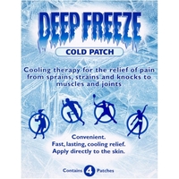 Deep Freeze Cold Patches 4s