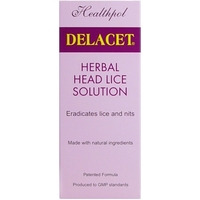 Delacet Herbal Head Lice Solution 100ml