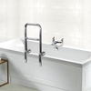 Double Level Chrome Bath Rail