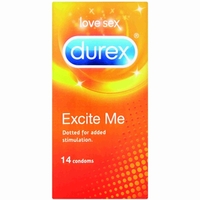Durex Excite Me Condoms 14s