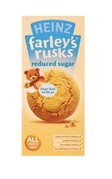 Farleys Rusks Reduced Sugar 9s x 6