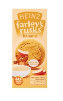 Farleys Rusks Reduced Sugar Banana 9s x 6