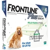 Frontline Plus Spot On Medium Dog 10-20kg - 6 Pipettes