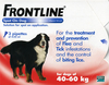 Frontline Spot On for Extra Large Dogs 40-60kg - 3 Pipettes