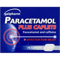 Galpharm Paracetamol Plus Caplets 16s