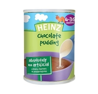 Heinz Can Dessert Chocolate Pudding 128g x 12