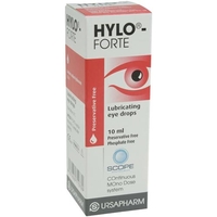 Hylo-Forte Lubricating Eye Drops 10ml
