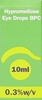 Hypromellose 0.3% Eye Drops 10ml