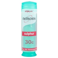 Nelsons Sulphur 30c Pillules