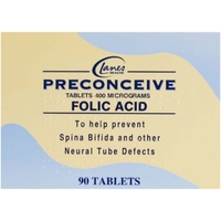 Preconceive Folic Acid Tablets 90s