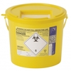 Sharpsguard Yellow Sharps Bin - 7 Litre