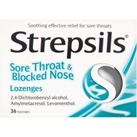 Strepsils - Sore Throat & Blocked Nose 36