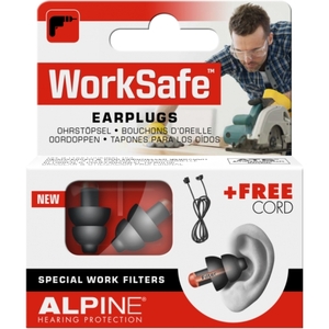 WorkSafe Earplugs - 1 Pair