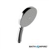 Large Round Chrome Effect Hand Held Shower Head - 150mm