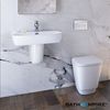 Portel Back to Wall Toilet and Semi-Pedestal Basin Set