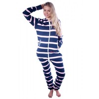 Charlie McLeod Inky & Pink Stripes Onesie as worn by Bobby Cole-Norris