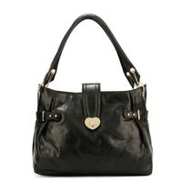 Cutey Bruges Leather Hobo Handbag