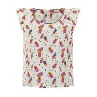 Trollied Dolly Ivory Pineapple Easy Peasy Top